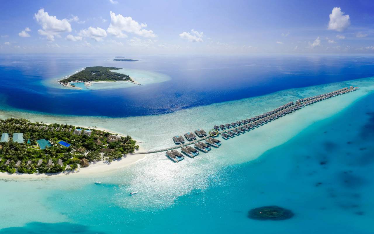 Kućice i smeštaj na vodi na Maldivima